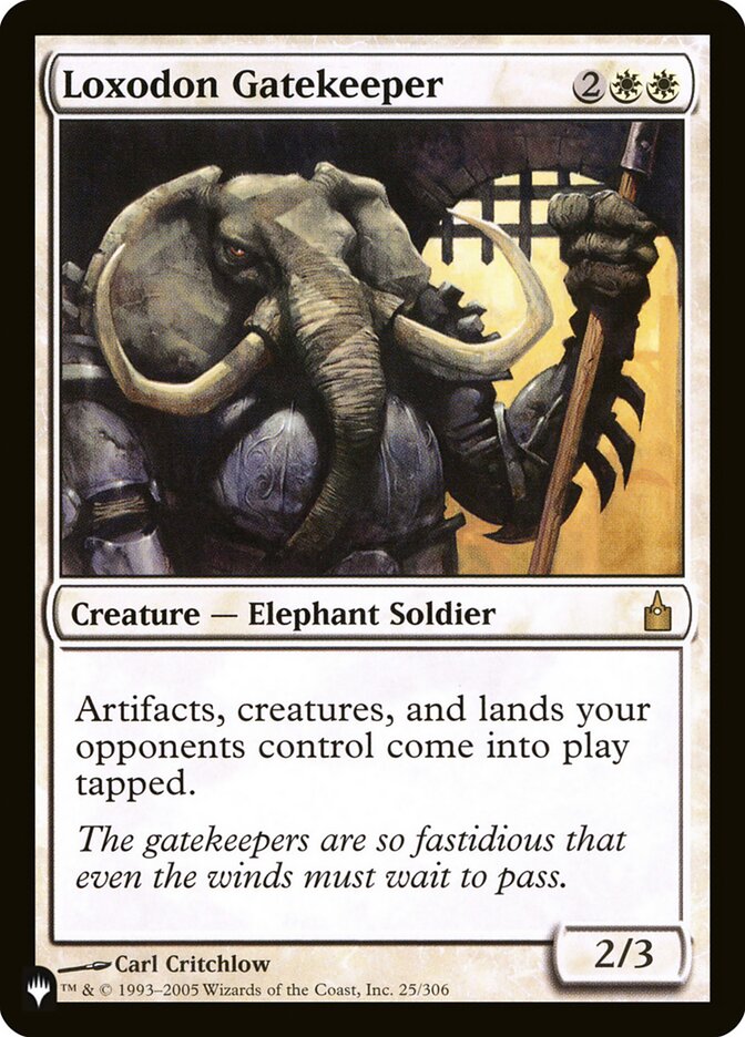 Loxodon Gatekeeper [The List] | Lots Moore NSW