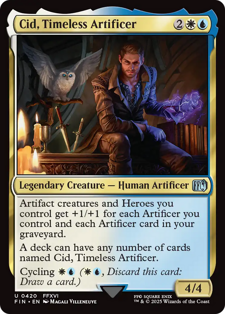 Cid, Timeless Artificer (0420) [FINAL FANTASY] | Lots Moore NSW