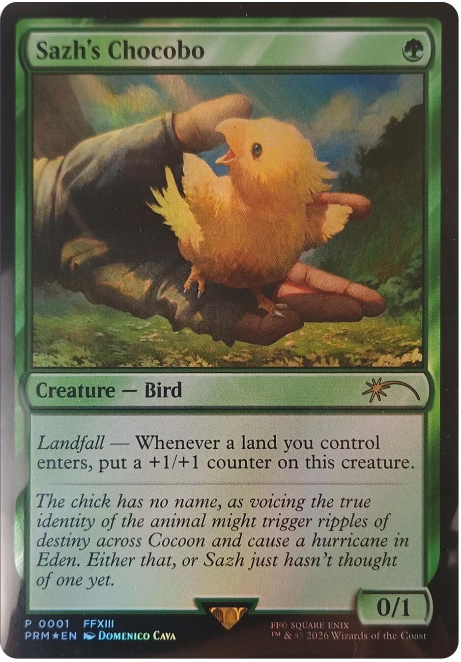 Sazh's Chocobo [FINAL FANTASY Promos] | Lots Moore NSW