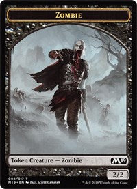 Zombie // Thopter Double-Sided Token (Game Night) [Core Set 2019 Tokens] | Lots Moore NSW