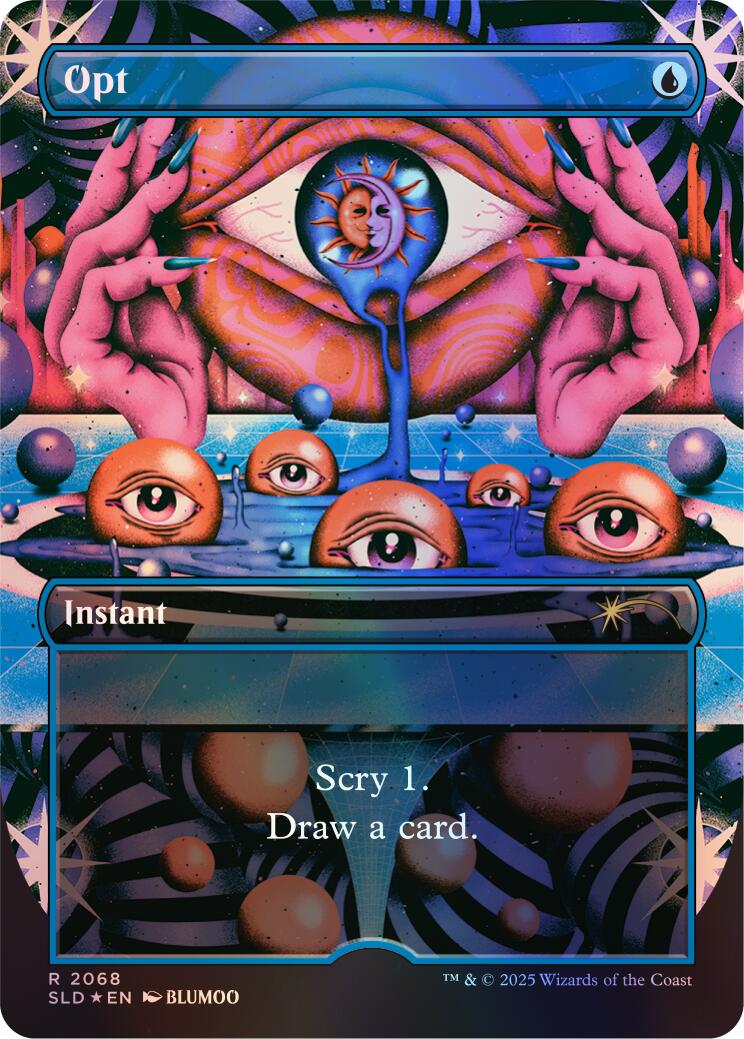 Opt (2068) (Rainbow Foil) [Secret Lair Drop Series] | Lots Moore NSW