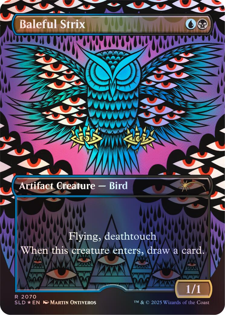 Baleful Strix (2070) (Rainbow Foil) [Secret Lair Drop Series] | Lots Moore NSW