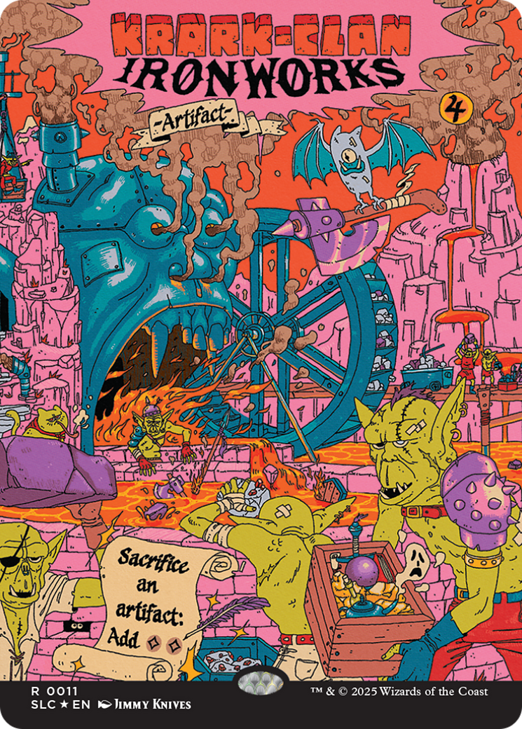 Krark-Clan Ironworks (Halo Foil) [Secret Lair Countdown Kit] | Lots Moore NSW