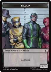 Villain // Soldier Double-Sided Token [Marvel Super Heroes Tokens] | Lots Moore NSW