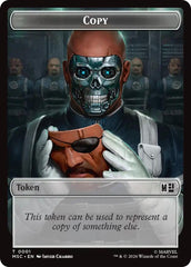 Copy // Rogue Double-Sided Token [Marvel Super Heroes Commander Tokens] | Lots Moore NSW