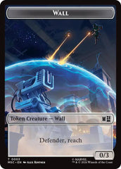Wall // Council of Reeds Double-Sided Token [Marvel Super Heroes Commander Tokens] | Lots Moore NSW