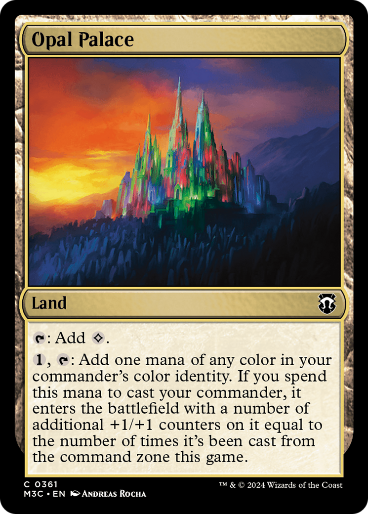 Opal Palace (Ripple Foil) [Modern Horizons 3 Commander] | Lots Moore NSW