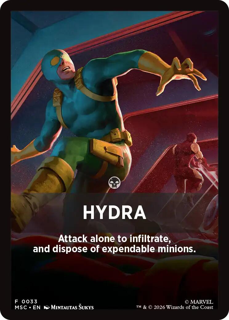 Hydra Theme Card [Marvel Super Heroes Commander] | Lots Moore NSW