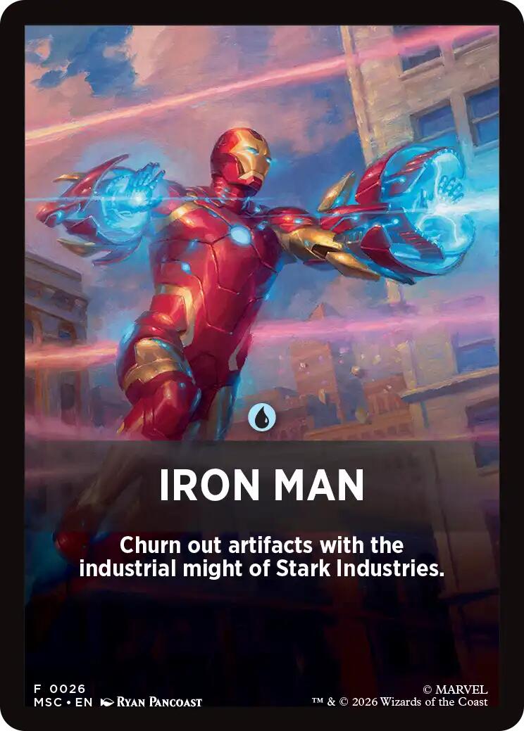 Iron Man Theme Card [Marvel Super Heroes Commander] | Lots Moore NSW