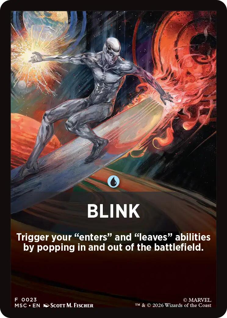 Blink Theme Card [Marvel Super Heroes Commander] | Lots Moore NSW
