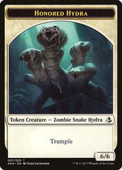 Honored Hydra // Warrior Double-Sided Token [Amonkhet Tokens] | Lots Moore NSW