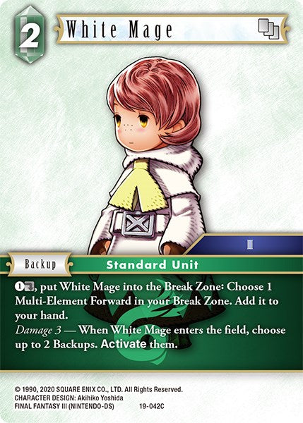 White Mage [From Nightmares] | Lots Moore NSW