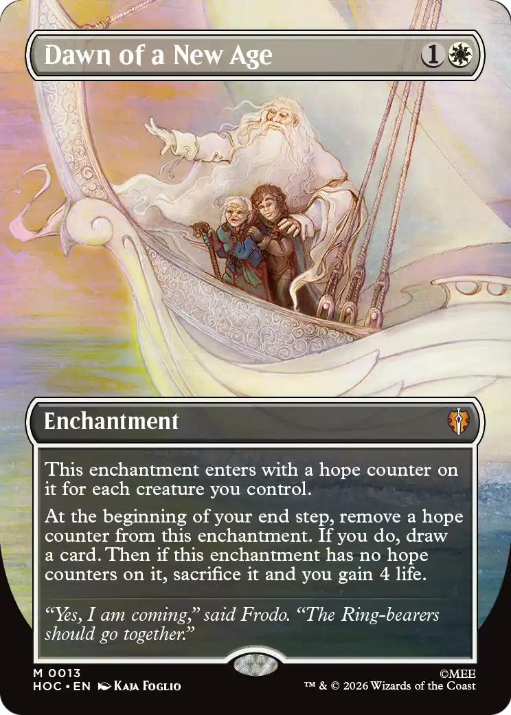 Dawn of a New Age (Borderless) [The Hobbit: Eternal-Legal] | Lots Moore NSW