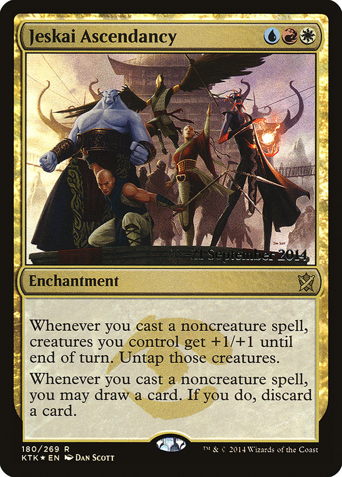 Jeskai Ascendancy [Khans of Tarkir Prerelease Promos] | Lots Moore NSW