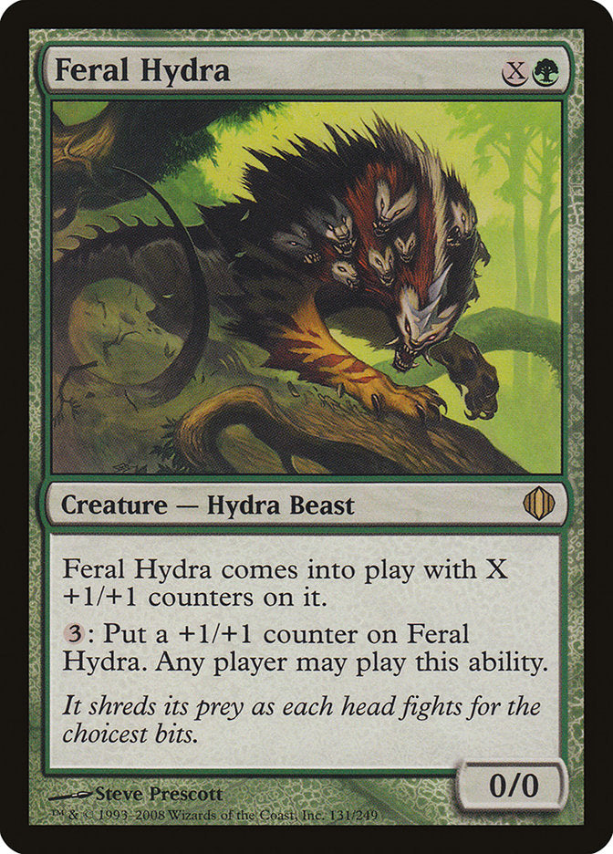 Feral Hydra (Oversized) [Oversize Cards] | Lots Moore NSW