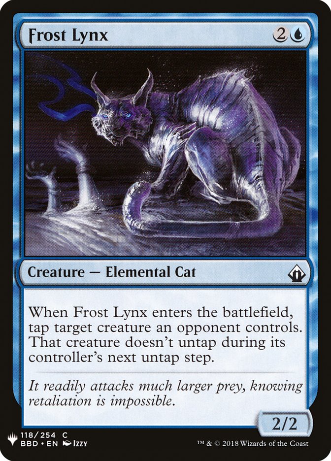 Frost Lynx [Mystery Booster] | Lots Moore NSW