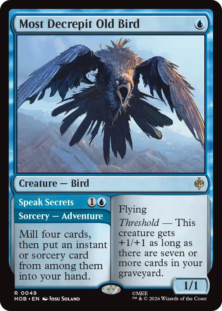 Most Decrepit Old Bird [The Hobbit] | Lots Moore NSW