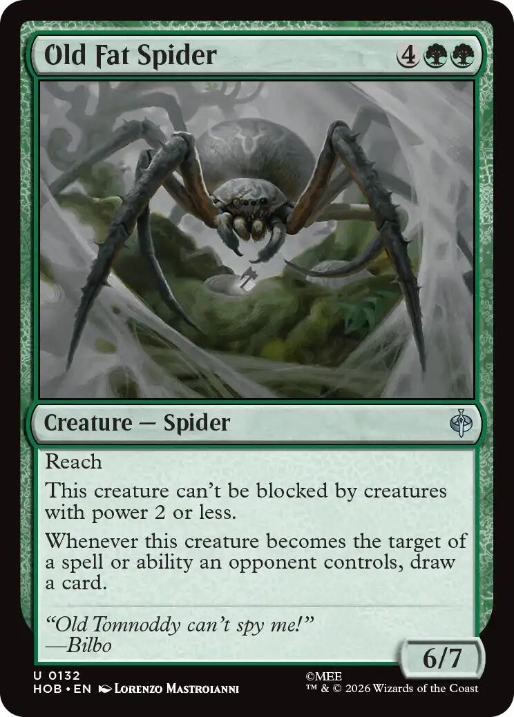 Old Fat Spider [The Hobbit] | Lots Moore NSW