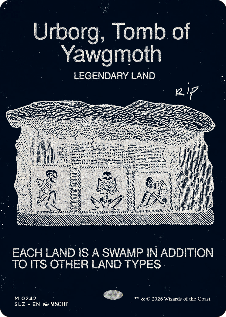 Urborg, Tomb of Yawgmoth (0242) [Secret Lair x MSCHF: The Zeta Set] | Lots Moore NSW