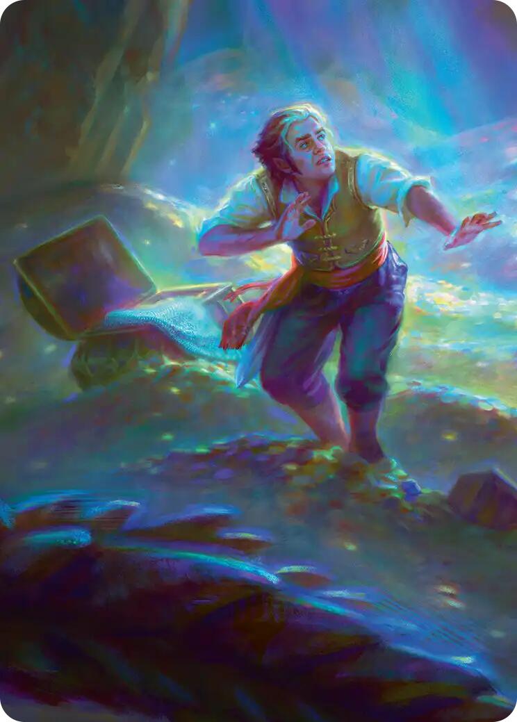 Bilbo's Burglaring Art Card (10/12) [The Hobbit Art Series] | Lots Moore NSW