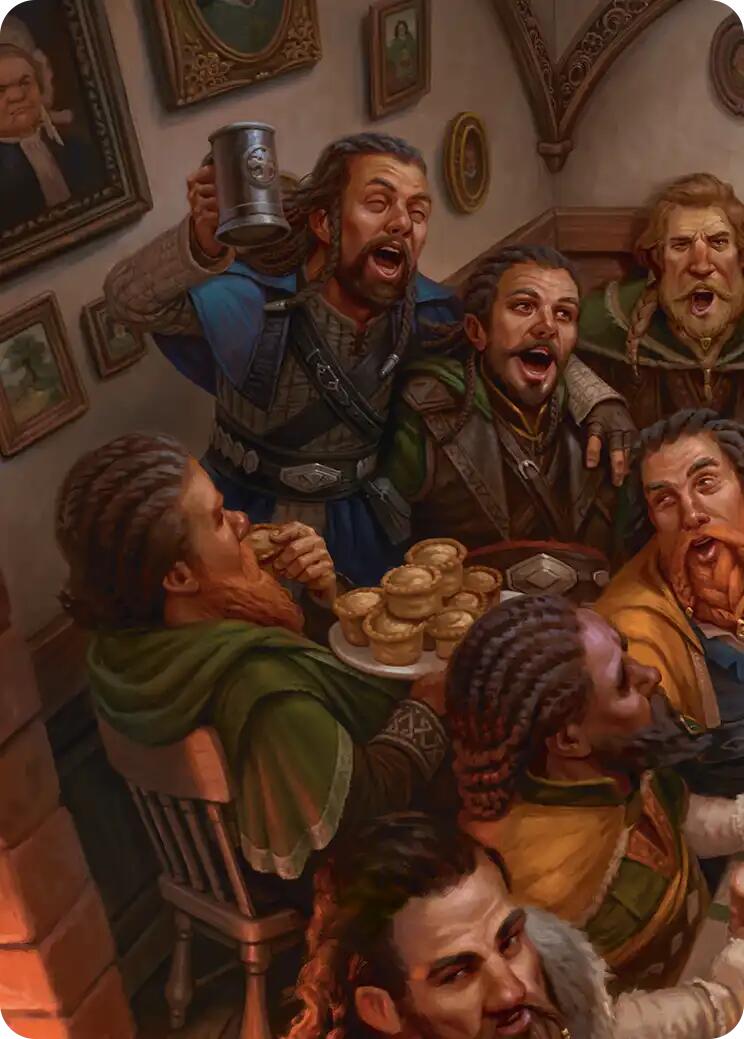 Fili and Kili, Joyous Art Card (1/12) [The Hobbit Art Series] | Lots Moore NSW