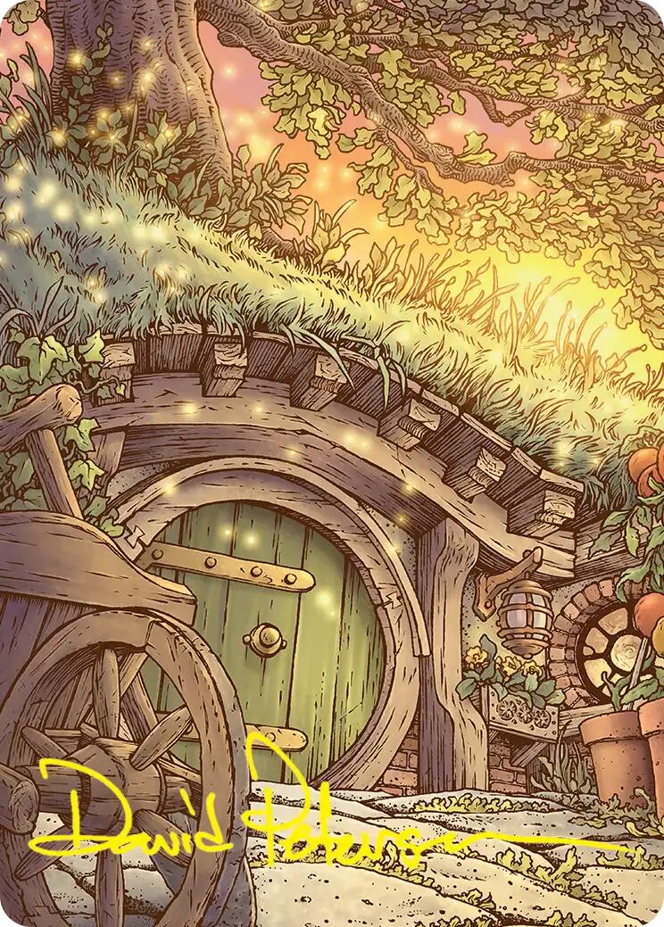 Plains (Summer) Art Card (Gold-Stamped Signature) [The Hobbit Art Series] | Lots Moore NSW