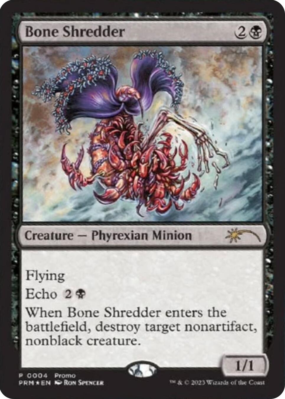 Bone Shredder (Graphic Novel Insert) [Media Promos] | Lots Moore NSW