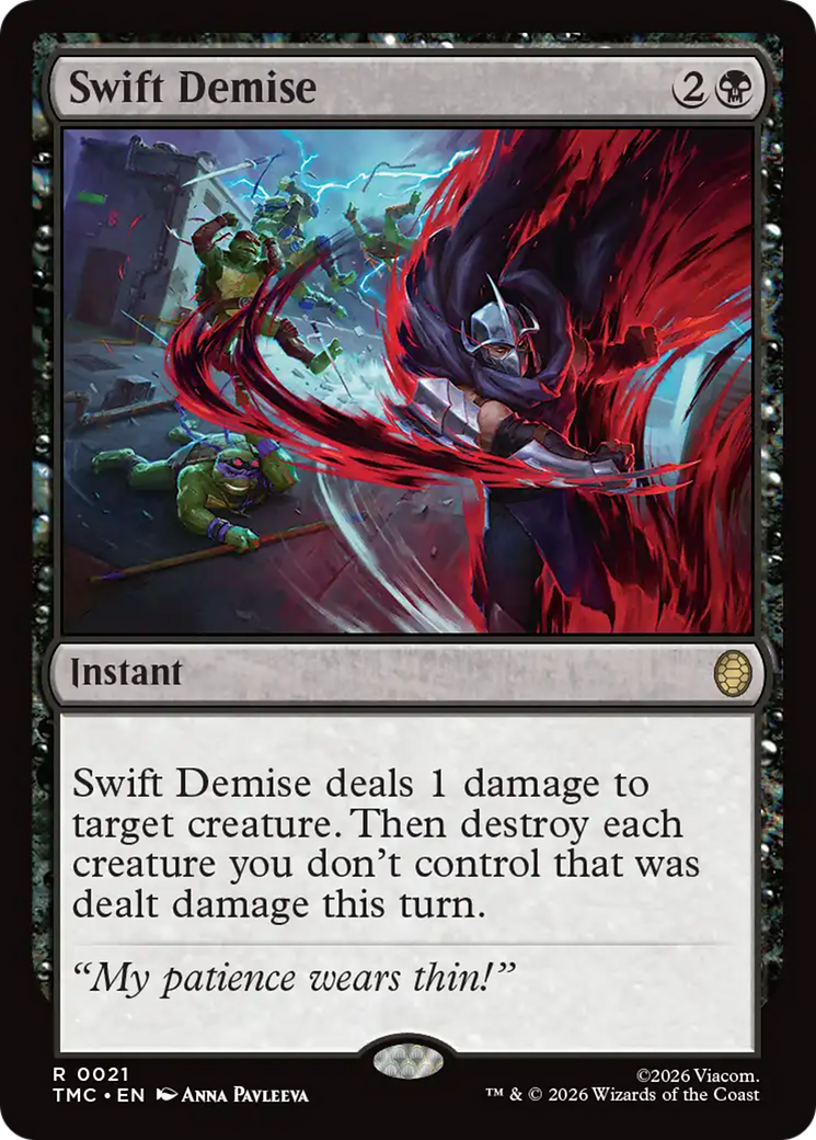 Swift Demise [Teenage Mutant Ninja Turtles Commander] | Lots Moore NSW
