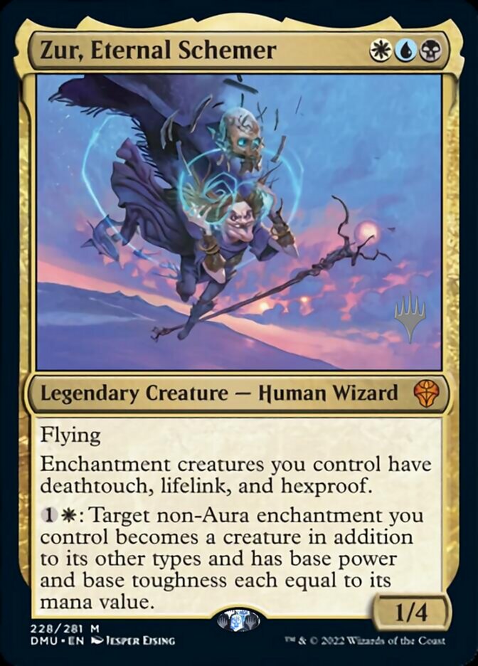 Zur, Eternal Schemer (Promo Pack) [Dominaria United Promos] | Lots Moore NSW