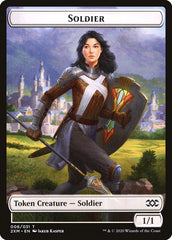 Servo // Soldier Double-Sided Token [Double Masters Tokens] | Lots Moore NSW