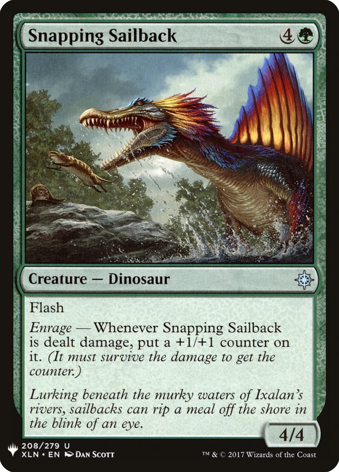 Snapping Sailback [Mystery Booster] | Lots Moore NSW