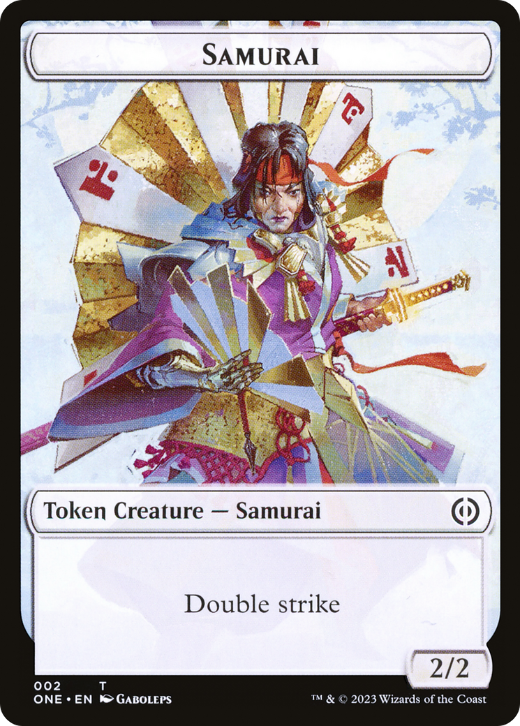Samurai Token [Phyrexia: All Will Be One Tokens] | Lots Moore NSW