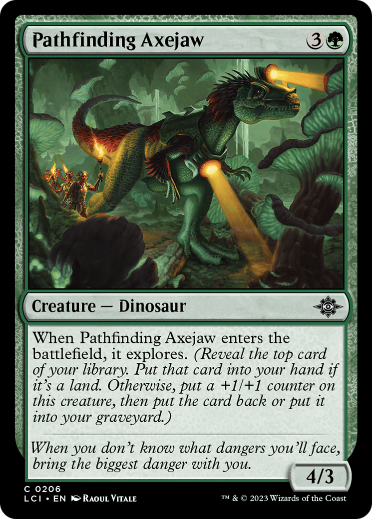 Pathfinding Axejaw [The Lost Caverns of Ixalan] | Lots Moore NSW