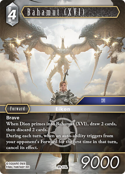 Bahamut (XVI) [Blissful Eternity] | Lots Moore NSW