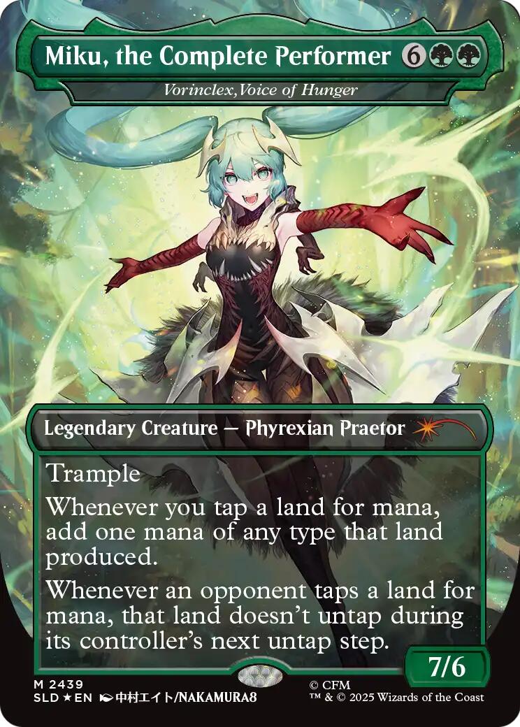 Miku, the Complete Performer - Vorinclex, Voice of Hunger [Secret Lair Drop Series] | Lots Moore NSW