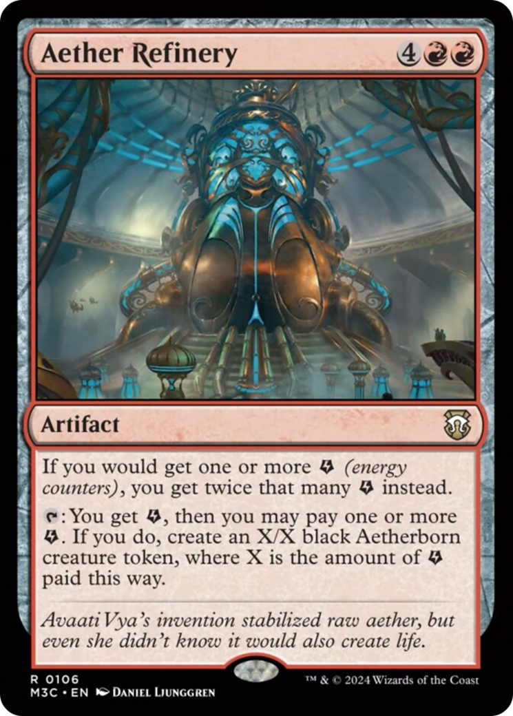 Aether Refinery [Modern Horizons 3 Commander] | Lots Moore NSW