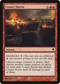 Comet Storm (Oversized) [Oversize Cards] | Lots Moore NSW