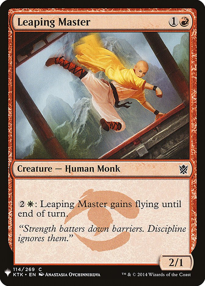 Leaping Master [Mystery Booster] | Lots Moore NSW