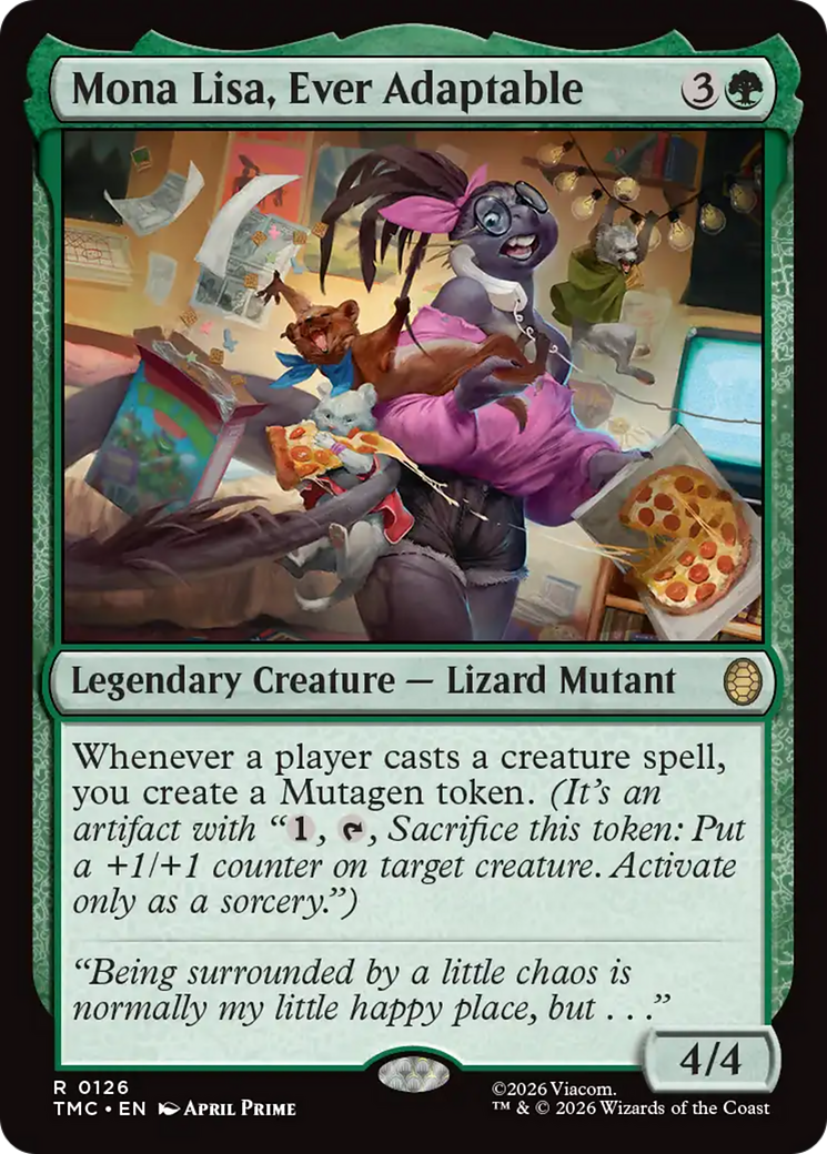 Mona Lisa, Ever Adaptable [Teenage Mutant Ninja Turtles Commander] | Lots Moore NSW
