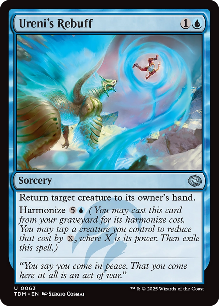 Ureni's Rebuff [Tarkir: Dragonstorm] | Lots Moore NSW