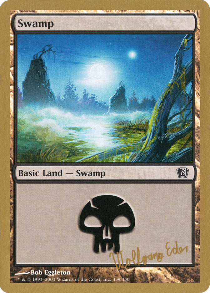 Swamp (we339) (Wolfgang Eder) [World Championship Decks 2003] | Lots Moore NSW