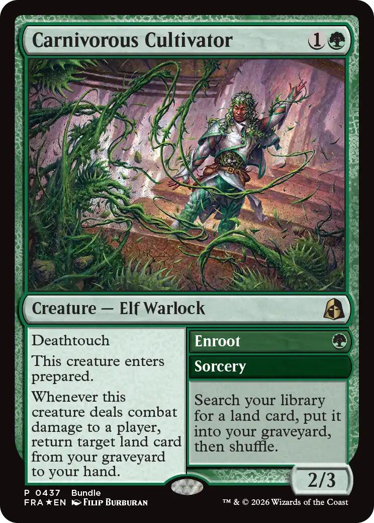 Carnivorous Cultivator (Bundle) [Reality Fracture Promos] | Lots Moore NSW
