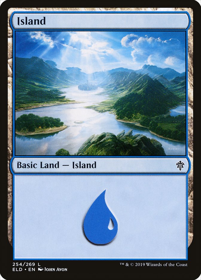 Island (254) [Throne of Eldraine] | Lots Moore NSW