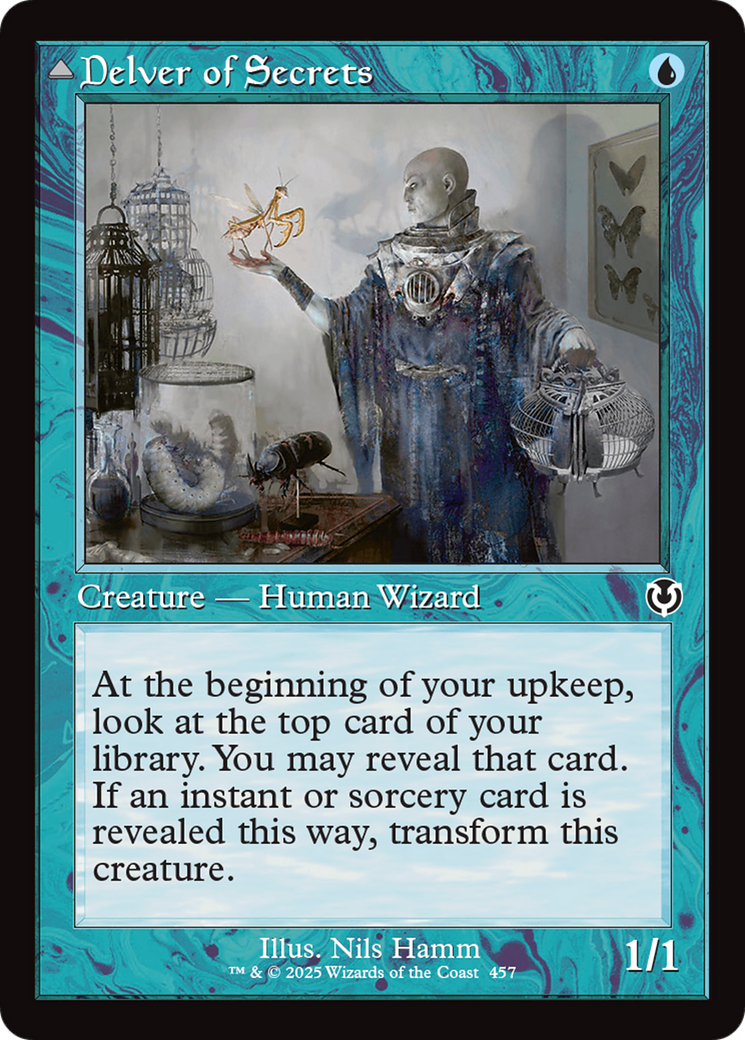 Delver of Secrets // Insectile Aberration (Retro Frame) [Innistrad Remastered] | Lots Moore NSW
