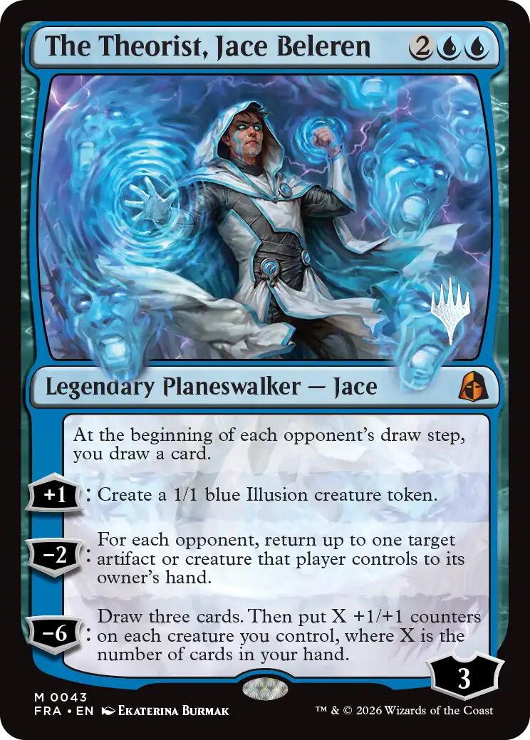 The Theorist, Jace Beleren [Reality Fracture Promos] | Lots Moore NSW