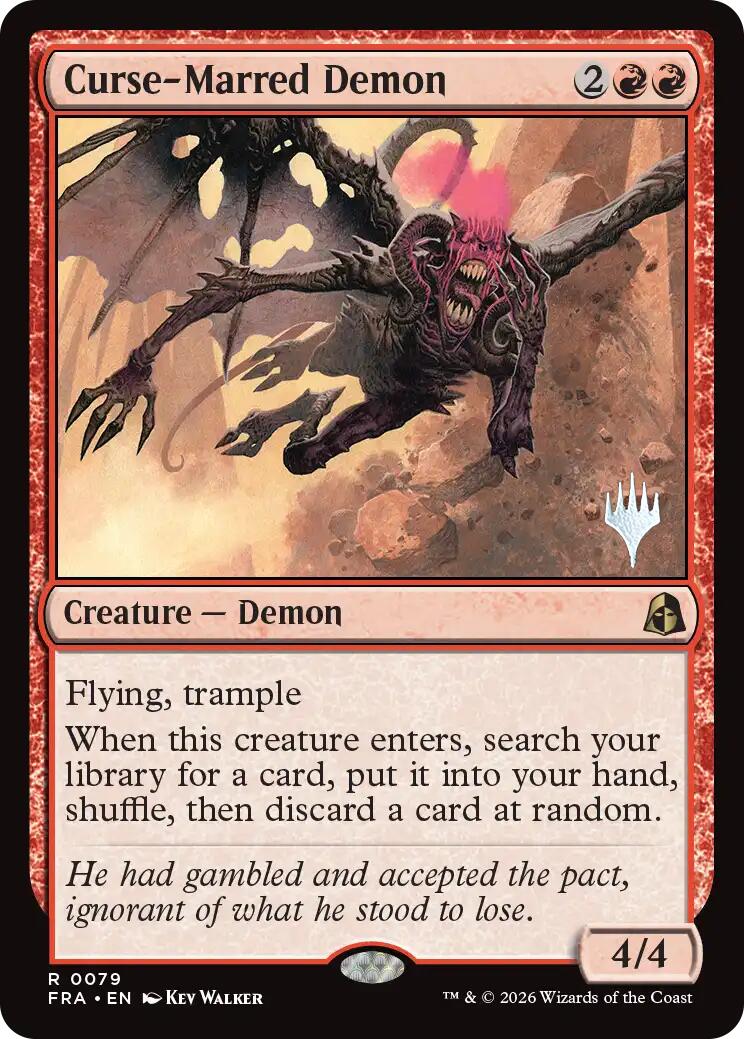 Curse-Marred Demon [Reality Fracture Promos] | Lots Moore NSW