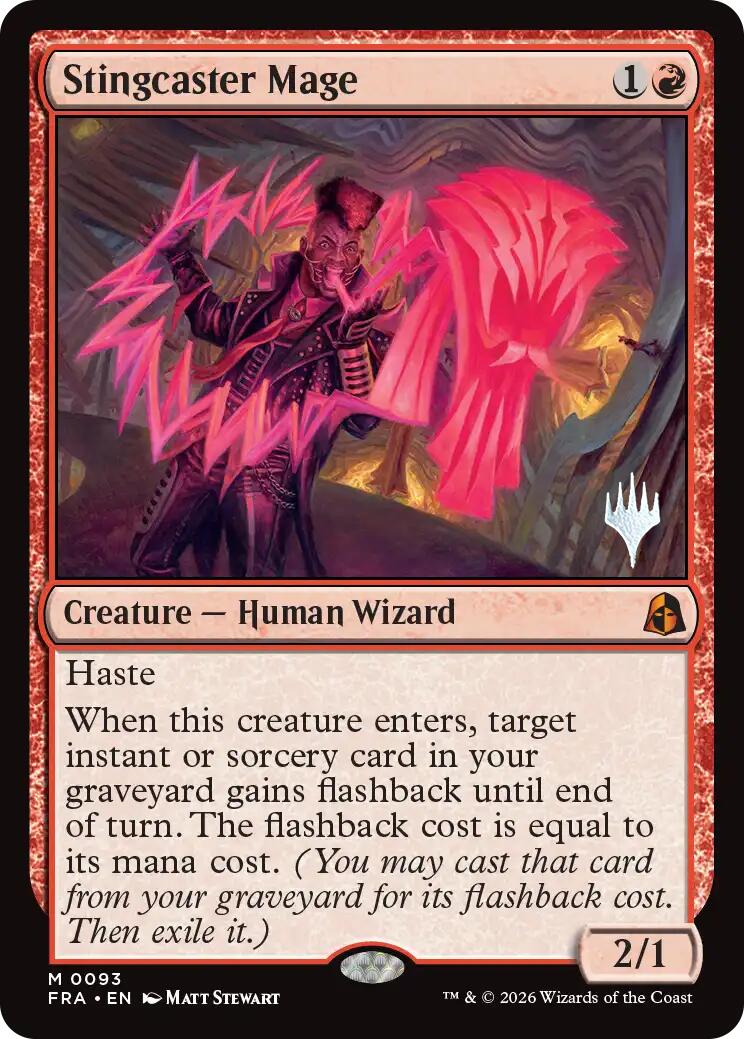 Stingcaster Mage [Reality Fracture Promos] | Lots Moore NSW