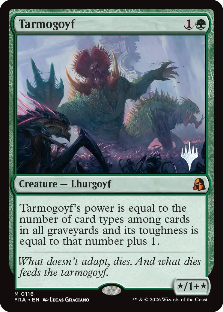 Tarmogoyf [Reality Fracture Promos] | Lots Moore NSW