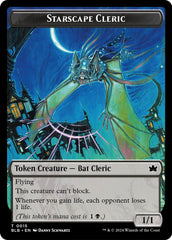 Starscape Cleric // Treasure Double-Sided Token [Secrets of Strixhaven Tokens] | Lots Moore NSW