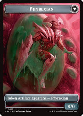 Phyrexian // Incubator Double-Sided Token [Reality Fracture Commander Tokens] | Lots Moore NSW